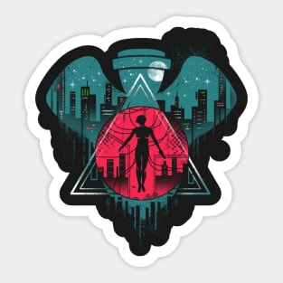 Neo Ghost Sticker